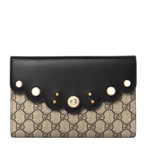 Gucci Gg Supreme Mini Peony Pearly #199825G69B